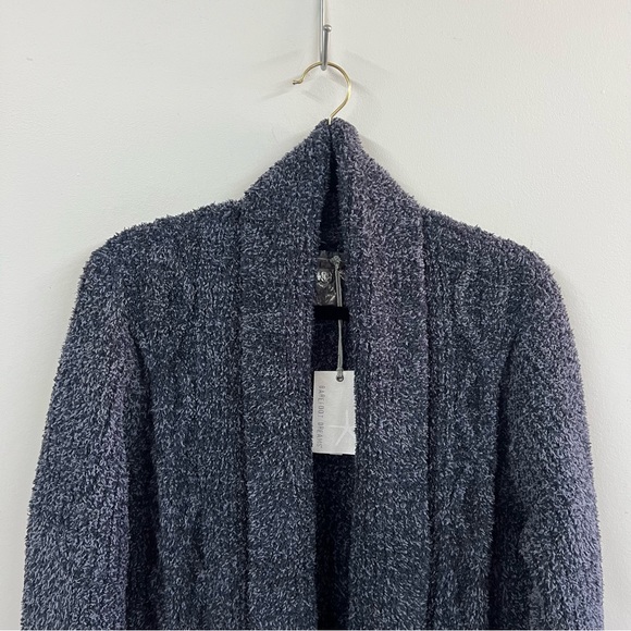 *NEW* Barefoot Dreams Cozy Chic Cabin Cable Cardigan - Picture 4 of 14